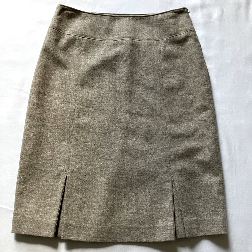 BANANA REPUBLIC Wool A-Line Skirt